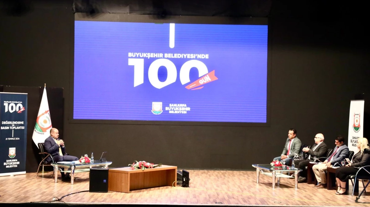 Şanlıurfa Büyükşehir Belediye Başkanı Gülpınar, 100 Gün Değerlendirme Toplantısında Konuştu