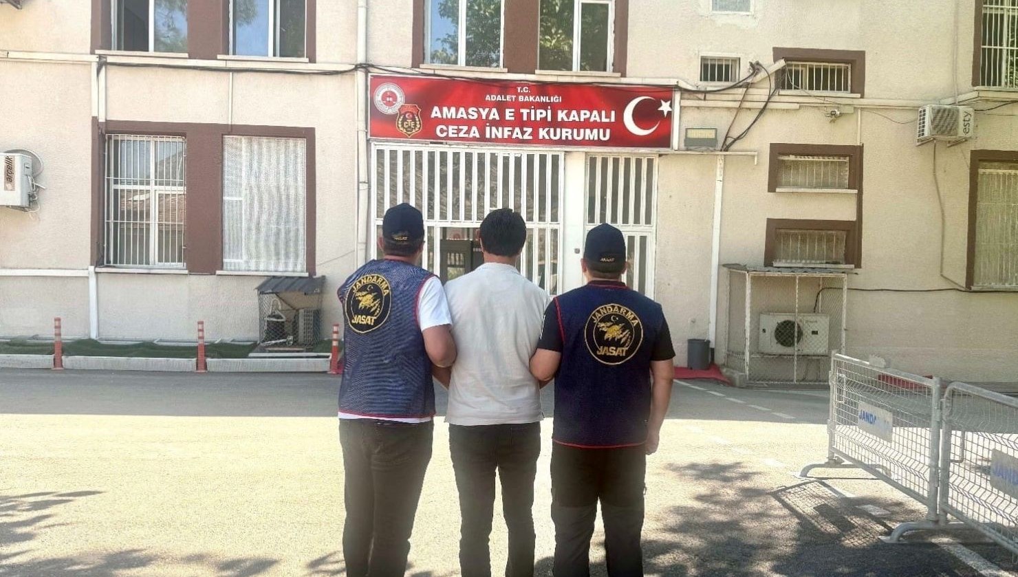 Amasya’da firari hükümlü yakalandı