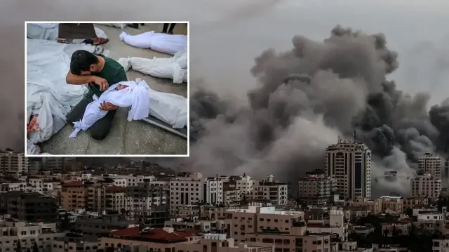 Katil İsrail’den bir günde 140’tan fazla hava saldırısı
