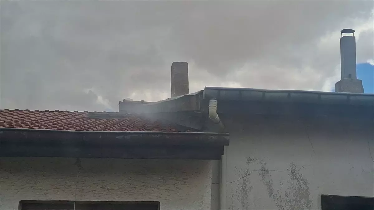 Beypazarı’nda İş Yerinde Yangın