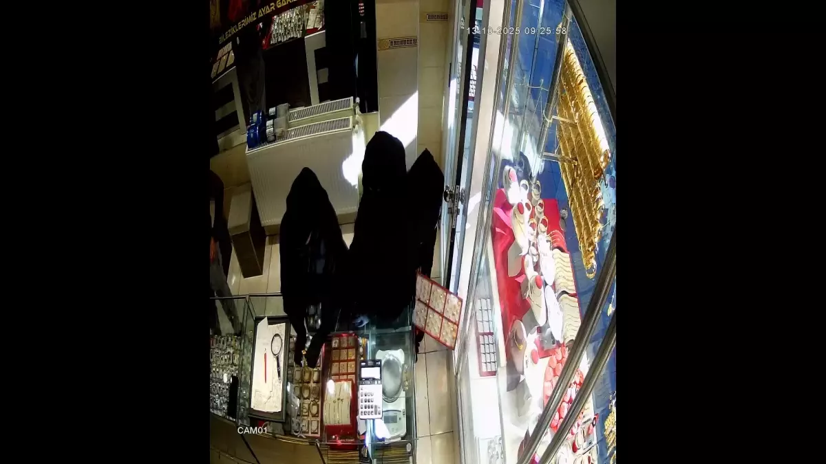 Konya’da Kuyumcu Hırsızlığı