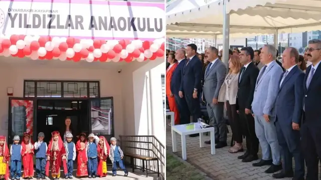 Türkiye geneli yapımı tamamlanan 97 okulun açılış töreni Diyarbakır’da gerçekleştirildi