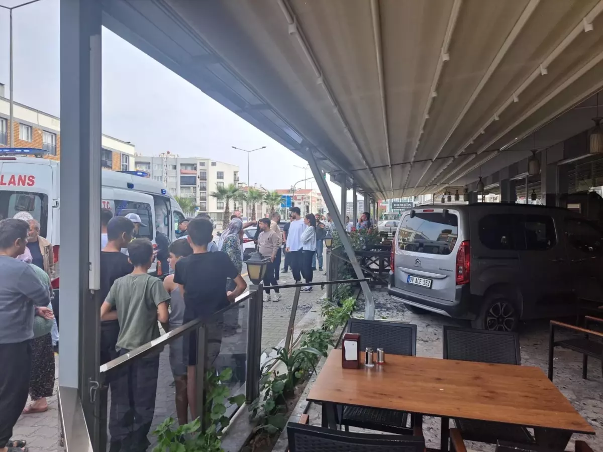 15 Yaşındaki Sürücü Lokantaya Daldı