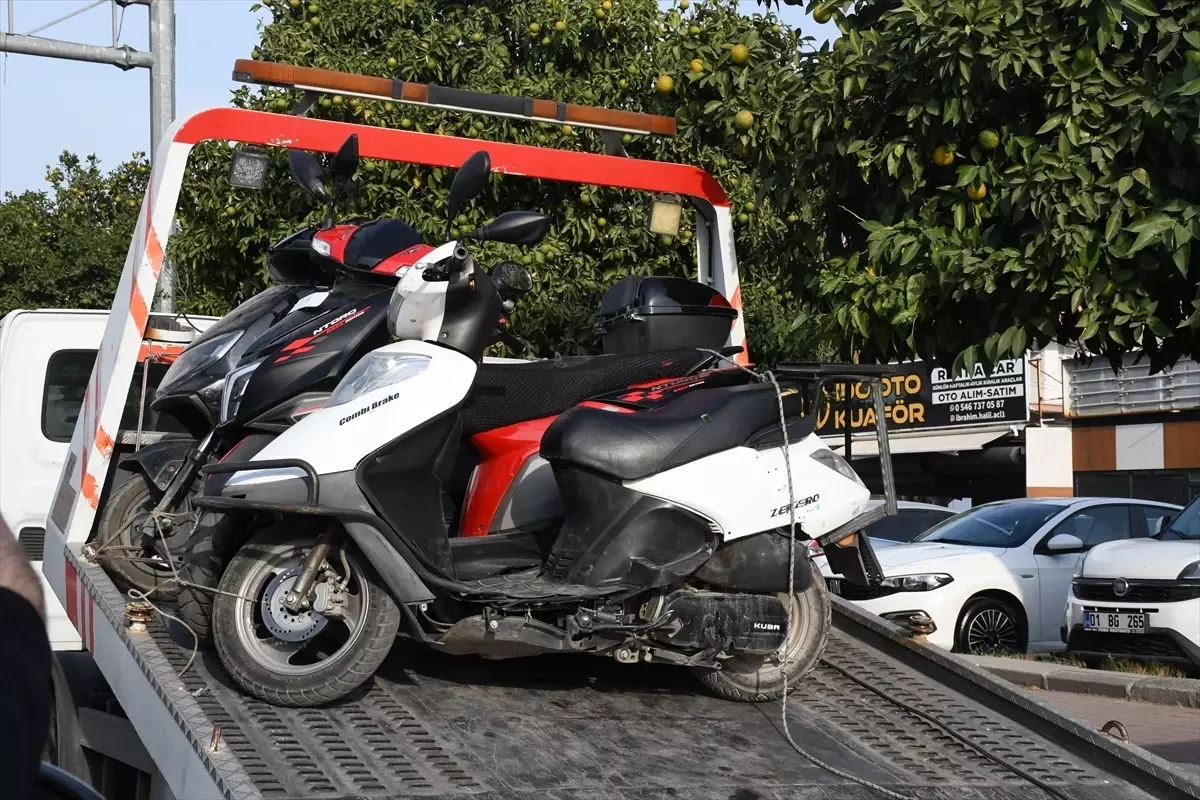 Adana’da Motosiklet Denetimi: 106 Ceza Kesildi