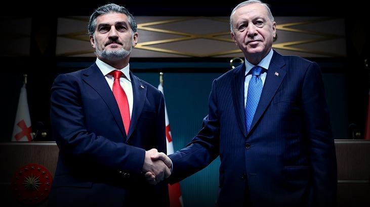Cumhurbaşkanı Erdoğan, Gürcistan Cumhurbaşkanı Kavelashvili ile telefonda görüştü