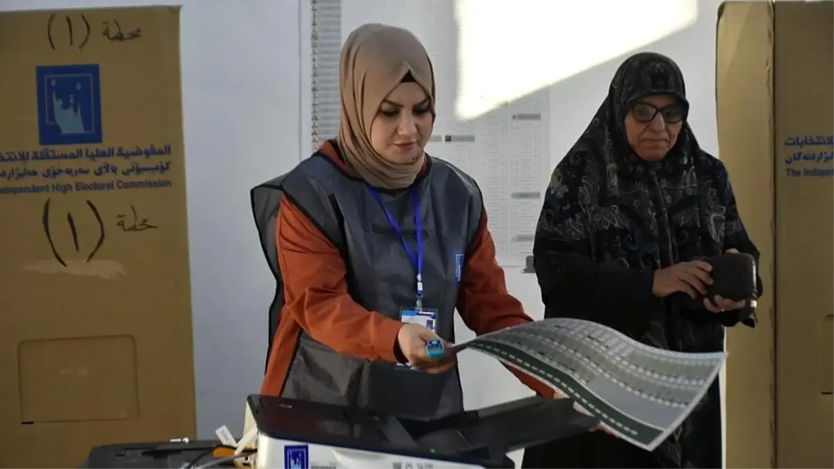 Irak’ta Genel Seçimler İçin Oy Kullanma İşlemi Başladı