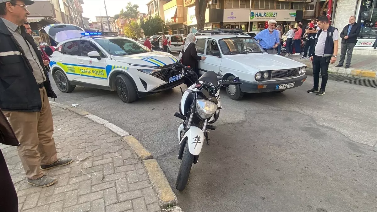 Nazilli’de Motosiklet Kazası