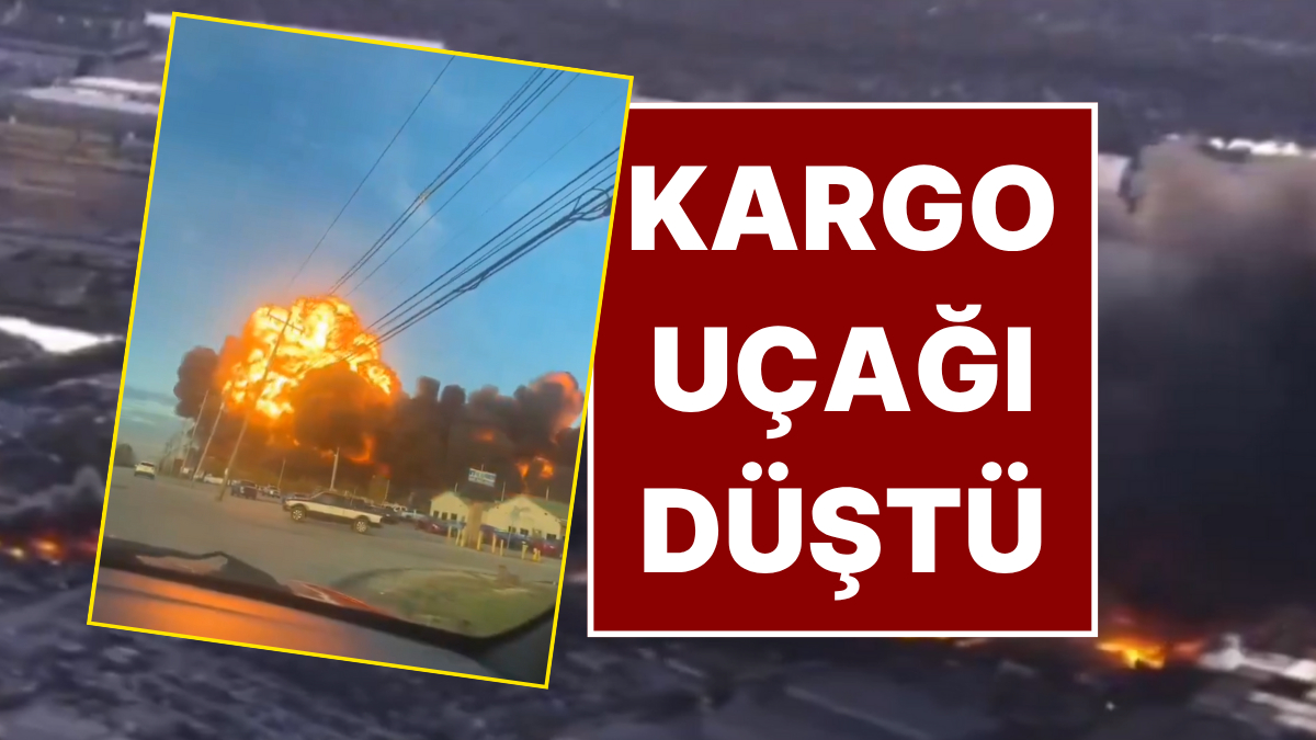 Ünlü Kargo Firmasının Uçağı ABD’de Düştü