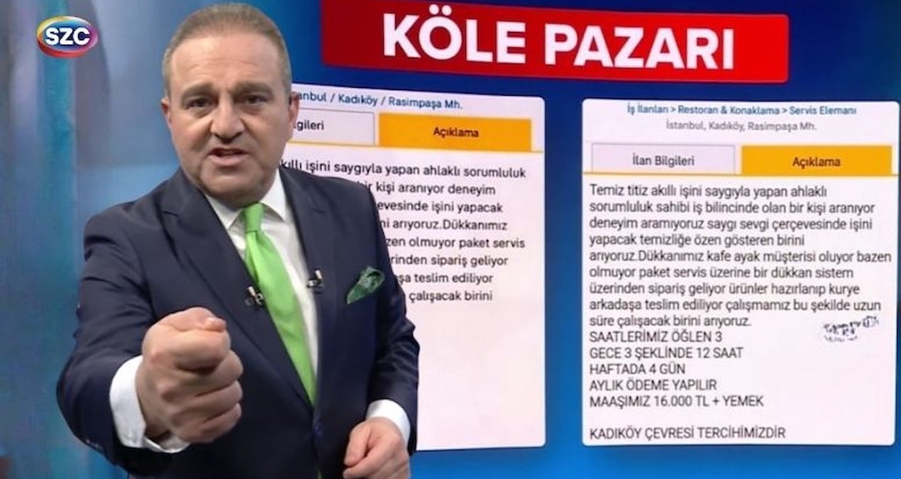 Okuyanı çileden çıkaran ilan! SÖZCÜ TV’de o ayrıntı gündeme geldi
