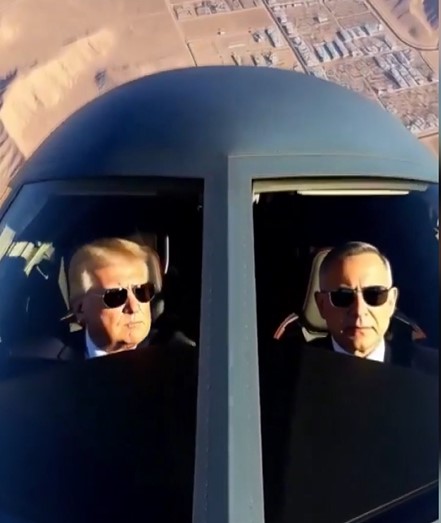 Trump ile Netanyahu’nun “zafer turu”,  B-2 kokpitindeki yapay zeka videosu İran’a mesaj mı?