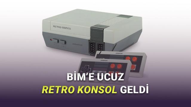 BİM’de Çok Uygun Fiyata Retro Oyun Konsolu Satılmaya Başladı! – Webtekno – Güncel Teknoloji Haberleri ve Video İncelemeleri