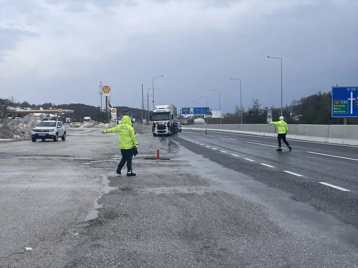 Bolu Dağı’nda Zincir Bulundurmayanlara Ceza
