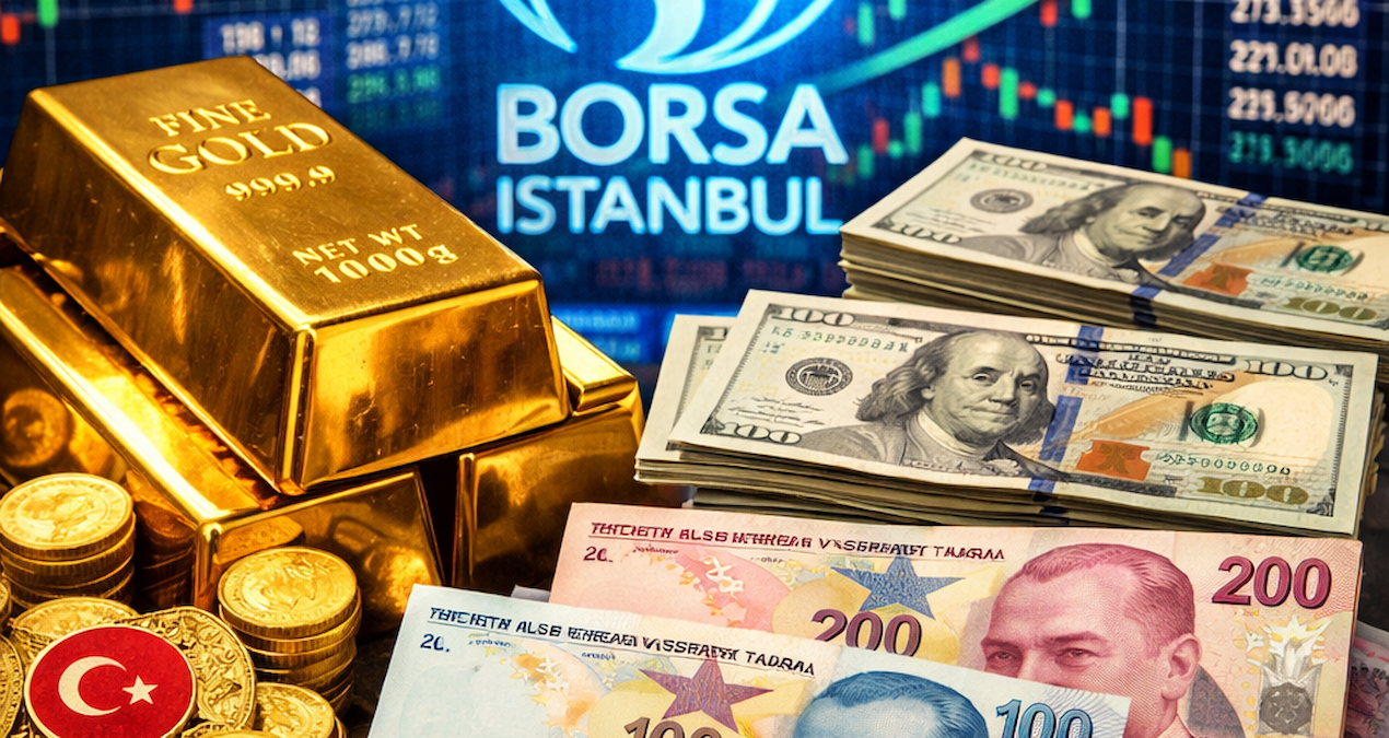 Faiz indirimi sinyali gibi karşılandı: Dolar ve altın yükseldi, borsa rekor kırdı!