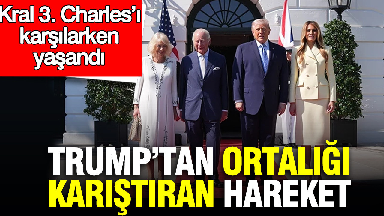 Trump’tan Kraliyet Protokolünü Sarsan Hareket: Kral III. Charles ile Karşılaşma