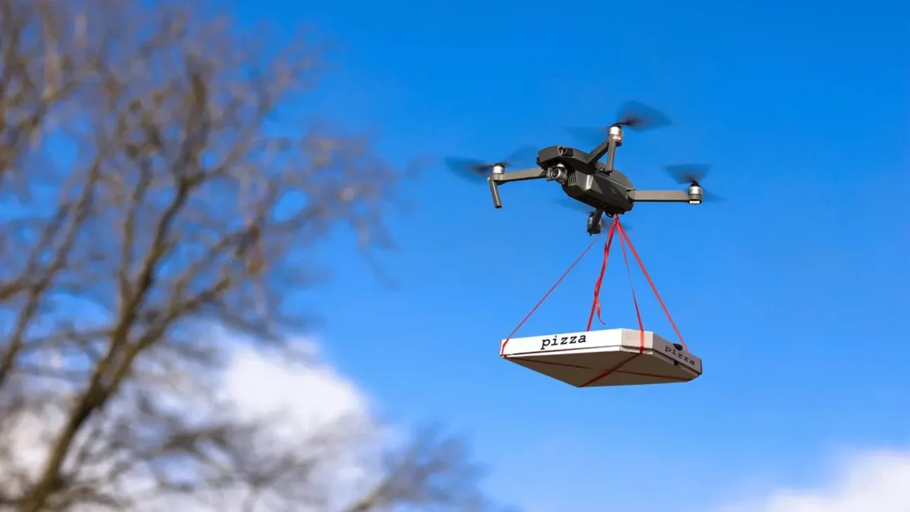 Drone ile Yemek Siparişi Dönemi Başlıyor